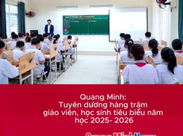 QUANG MINH TUYÊN DƯƠNG HÀNG TRĂM GIÁO VIÊN, HỌC SINH TIÊU BIỂU NĂM HỌC 2025 – 2026