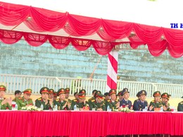 Thanh niên Hát Môn lên đường thực hiện nghĩa vụ quân sự
