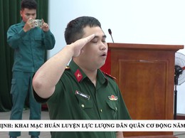 PHÚC THỊNH KHAI MẠC HUẤN LUYỆN LỰC LƯỢNG DÂN QUÂN CƠ ĐỘNG NĂM 2026
