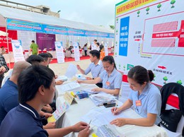 2.410 chỉ tiêu tại Phiên giao dịch và tư vấn việc làm huyện Ứng Hòa
