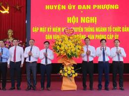 Gặp mặt kỷ niệm 94 năm Ngày truyền thống các Ban Xây dựng Đảng, Văn phòng cấp ủy và 76 năm Ngày truyền thống ngành Kiểm tra Đảng.