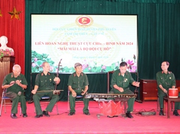 Nhân rộng phong trào văn hóa, văn nghệ tại các cấp hội cựu chiến binh: Thêm phong phú đời sống tinh thần
