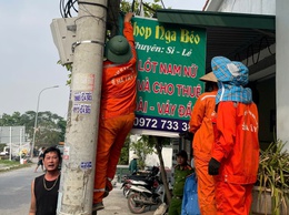 Kiểm tra giải toả các vi phạm về trật tự an toàn giao thông, trật tự đô thị phục vụ Tết Dương lịch 2025