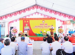 Ngày Hội Đại Đoàn kết toàn Dân tộc khu dân cư Thôn 5 xã Song Phương