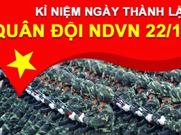 80 năm Ngày thành lập Quân đội nhân dân Việt Nam và 35 năm Ngày hội Quốc phòng toàn dân