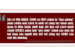 Bài tuyên truyền về các chỉ số liên quan đến cải cách hành chính: