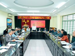 Đảng ủy phường Hoàng Liệt lấy ý kiến đóng góp vào dự thảo báo cáo chính trị trình Đại hội đại biểu Đảng bộ phường lần thứ XXIX, nhiệm kỳ 2025 - 2030