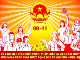 HƯỞNG ỨNG NGÀY PHÁP LUẬT NƯỚC CỘNG HÒA XÃ HỘI CHỦ NGHĨA VIỆT NAM NĂM 2024