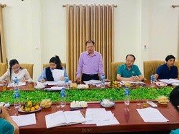 Hội Nông dân huyện chấm điểm thi đua năm 2024 tại các Cụm cơ sở Hội xã, thị trấn