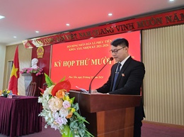HỘI ĐỒNG NHÂN DÂN XÃ PHÚC TIẾN TỔ CHỨC KỲ HỌP THỨ MƯỜI MỘT, KHÓA XXII, NHIỆM KỲ 2016-2021