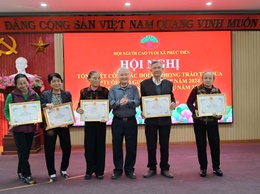 Hội người cao tuổi xã Phúc Tiến tổng kết công tác hội và phong trào “Tuổi cao gương sáng” năm 2024, triển khai phương hướng nhiệm vụ năm 2025.