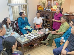 NGHIỆM THU SỬA CHỮA NHÀ CHÍNH SÁCH NHÂN KỶ NIỆM 80 NĂM NGÀY THÀNH LẬP QUÂN ĐỘI NHÂN DÂN VIỆT NAM (22/12/1944 – 22/12/2024) và 35 năm Ngày hội Quốc phòng toàn dân (22/12/1989 - 22/12/2024)