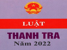 Những điều cần biết của Luật thanh tra năm 2022 đối với người làm công tác trong ngành Thanh tra