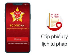 Hướng dẫn Cấp phiếu lý lịch tư pháp trên Ứng dụng định danh và xác thực điện tử (VNeID)