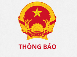 Thông báo treo cờ Tổ quốc
