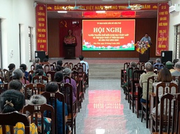 Xã Hòa Phú tổ chức hội nghị tuyên truyền, phổ biến giáo dục pháp luật năm 2024