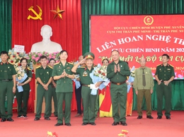 LIÊN HOAN NGHỆ THUẬT CỰU CHIẾN BINH NĂM 2024 “MÃI MÃI LÀ BỘ ĐỘI CỤ HỒ” CỤM THỊ TRẤN PHÚ XUYÊN – THỊ TRẤN PHÚ MINH