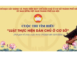 UBMTTQ VIỆT NAM THÀNH PHỐ HÀ NỘI PHÁT ĐỘNG CUỘC THI TÌM HIỂU 