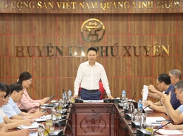 Tiểu ban Văn kiện Đại hội Đảng bộ huyện tổ chức hội nghị làm việc chuyên đề với Uỷ ban MTTQ và các tổ chức chính trị xã hội huyện.