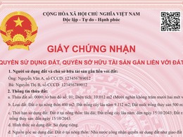 Sổ đỏ cấp cho người dân sẽ có tên gọi mới từ ngày 01/8/2024