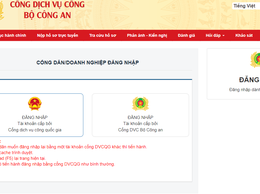 Hướng dẫn đăng ký thường trú, tạm trú qua dịch vụ công trực tuyến