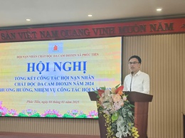 Hội NNCĐDC/dioxin xã Phúc Tiến tổ chức hội nghị tổng kết công tác hội NNCĐDC/dioxin năm 2024 và triển khai phương hướng nhiệm vụ năm 2025