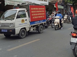 UBND phường Tương Mai tổ chức Lễ ra quân cao điểm về TTATGT, TTĐT, VSMT nhân dịp Tết Nguyên đán Ất Tỵ và phát động phong trào thi đua “Sáng - xanh - sạch - đẹp” trên địa bàn phường.