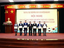 HĐND huyện Hoài Đức tổng kết hoạt động HĐND các cấp trên địa bàn huyện năm 2024; phát động thi đua và triển khai nhiệm vụ năm 2025