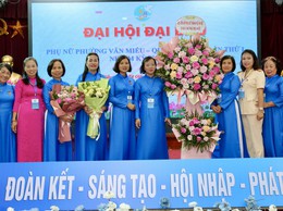 HỘI LIÊN HIỆP PHỤ NỮ PHƯỜNG VĂN MIẾU- QUỐC TỬ GIÁM TỔ CHỨC ĐẠI HỘI ĐẠI BIỂU PHỤ NỮ PHƯỜNG LÂN THỨ NHẤT, NHIỆM KỲ 2025-2030