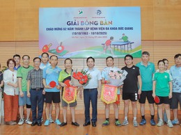 Tăng cường thể lực, gắn kết tinh thần, hướng tới phục vụ người bệnh tốt hơn