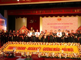 Đại hội Hội CCB xã Hương Sơn lần thứ VIII thành công tốt đẹp
