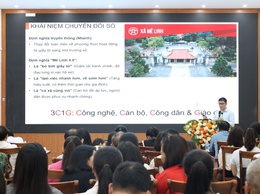 Mê Linh: Tập huấn công tác chuyển đổi số năm 2025