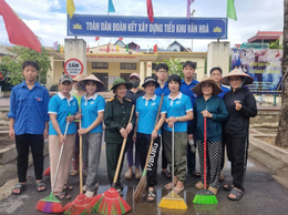 Phú Xuyên Tích cực hưởng ứng cuộc thi “Thôn, tiểu khu sáng – xanh – sạch – đẹp”, “Trường học, trạm Y tế sáng – xanh – sạch – đẹp”