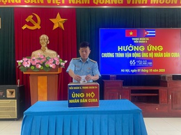 Tiểu đoàn 5 - Trung đoàn 64 hưởng ứng cuộc vận động 
