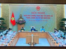 Phường Tây Hồ tham dự hội nghị trực tuyến triển khai chương trình mục tiêu Quốc gia phòng, chống ma túy đến năm 2030