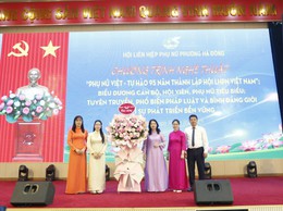 Ấn tượng chương trình nghệ thuật “Phụ nữ Việt- Tự hào 95 năm thành lập Hội LHPN Việt Nam”