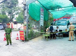Công an xã Quốc Oai ra quân xử lý vi phạm trật tự an toàn giao thông, lập lại kỷ cương trên địa bàn