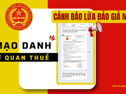 Cảnh báo: Mạo danh cơ quan thuế, cán bộ thuế nhằm mục đích lừa đảo, chiếm đoạt tài sản