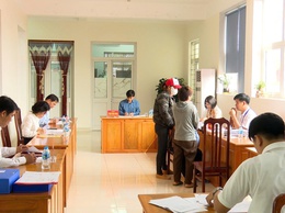 Hội nghị xác định lại dạng tật và mức độ khuyết tật trên địa bàn xã Phượng Dực