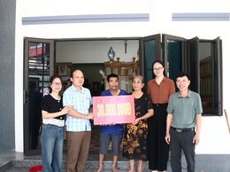 Xã Mỹ Đức bàn giao kinh phí hỗ trợ xây, sửa nhà ở cho người có công và thân nhân liệt sỹ