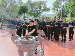 HỘI CỰU CHIẾN BINH XÃ ỨNG HÒA TỔ CHỨC BUỔI NÓI CHUYỆN TRUYỀN THỐNG NHÂN KỶ NIỆM 71 NĂM GIẢI PHÓNG THỦ ĐÔ.