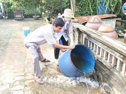 Khẩn trương xử lý ổ dịch Sốt xuất huyết tại xóm Sổ, thôn 6