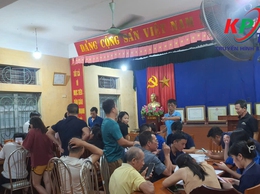 Phòng Kinh tế xã Kiều Phú phối hợp hướng dẫn cài đặt ứng dụng eTax Mobile phục vụ nộp thuế phi nông nghiệp trên địa bàn