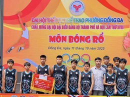 Sôi nổi giải thể thao học sinh phường Đống Đa năm học 2025–2026