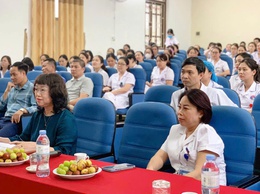 BVĐK Đan Phượng tổ chức tọa đàm nâng cao kỹ năng giao tiếp ứng xử- xây dựng hình ảnh người thầy thuốc chuyên nghiệp, tận tâm