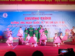 Chương trình hưởng ứng ngày Quốc tế trẻ em gái 11/10/2025 Với chủ đề “Đầu tư cho trẻ em gái vì hạnh phúc gia đình, vì tương lai đất nước”