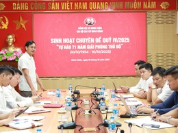 Chi bộ các cơ quan Đảng xã Minh Châu đã tổ chức sinh hoạt chuyên đề quý IV với chủ đề: “Kỷ niệm 71 năm Ngày Giải phóng Thủ đô (10/10/1954 – 10/10/2025)”.