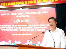 Hội nghị triển khai Chương trình hành động thực hiện Nghị quyết Đại hội Đảng bộ xã nhiệm kỳ 2025-2030 và giao ban công tác quý III, phương hướng nhiệm vụ quý IV/2025