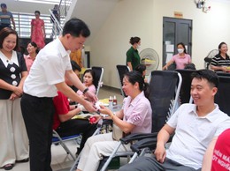 Phường Dương Nội tổ chức Ngày hội hiến máu tình nguyện 2025