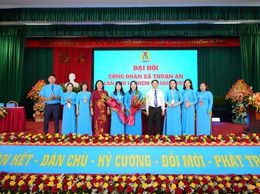 Đại hội Công đoàn xã Thuận An lần thứ I, nhiệm kỳ 2025- 2030 thành công tốt đẹp